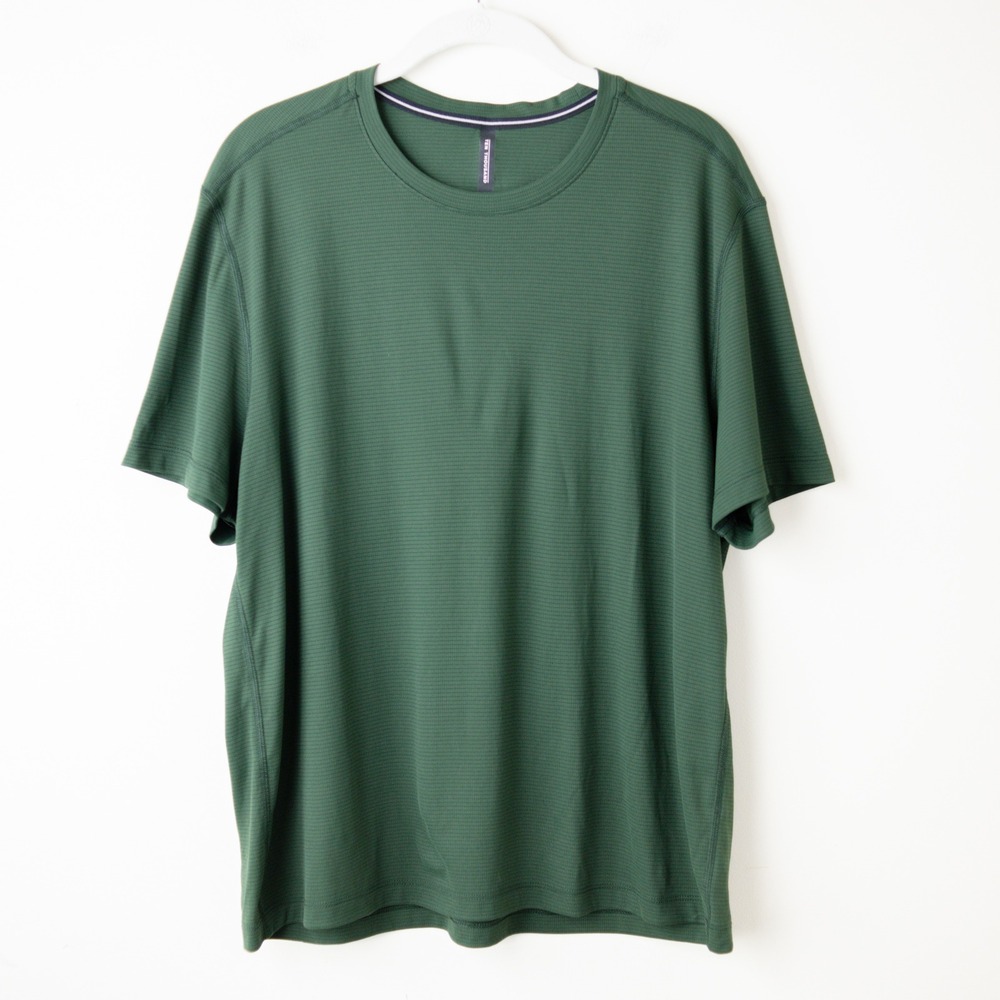 Ten Thousand Tactical Shirt Mens Large Green Short Sleeve Performance